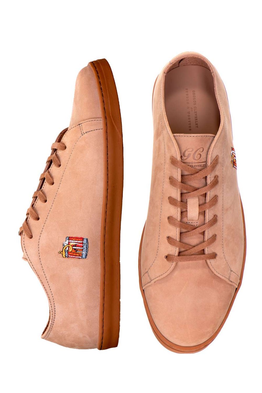 Men * | Classical George Cleverley Negroni Trainer (Men) Brown