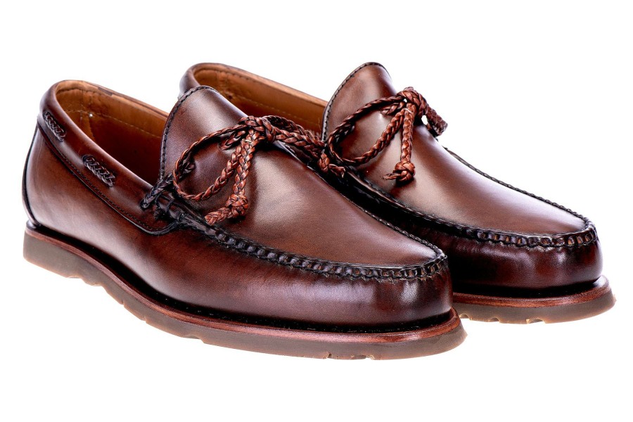 Men * | Wholesale Men'S Boat Shoes Merritt Brown