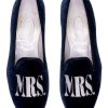 Women * | Free Delivery Wedding Collection Women Mrs. Navy