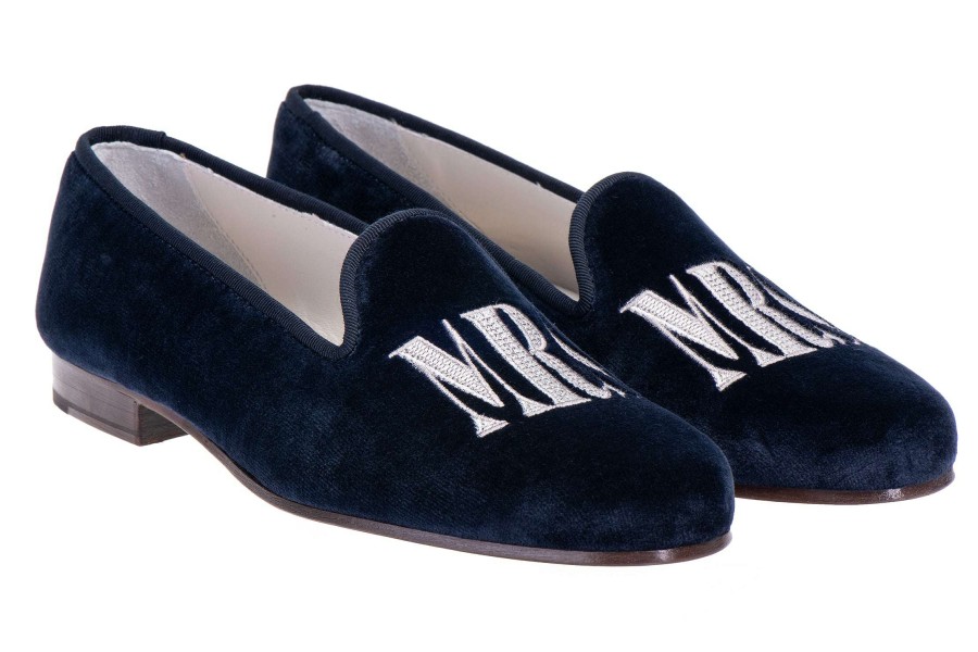 Women * | Free Delivery Wedding Collection Women Mrs. Navy