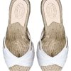 Women * | Hot Sell Women'S Espadrille (Kelly) White