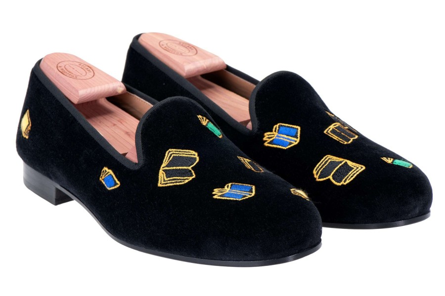 Women * | Cut Price New Additions Women The Library Slipper (Women) Black