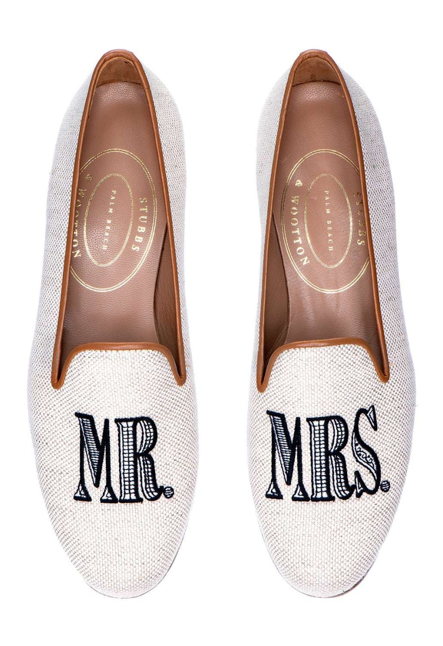 Men * | Top Sellers Wedding Collection Men Mr./Mrs. Flax