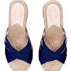 Women * | Hot Sell Women'S Espadrille (Grace) Navy