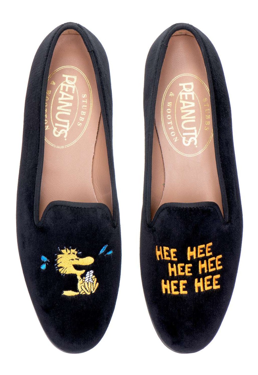 Women * | Online Discount Peanuts Woodstock (Women) Black