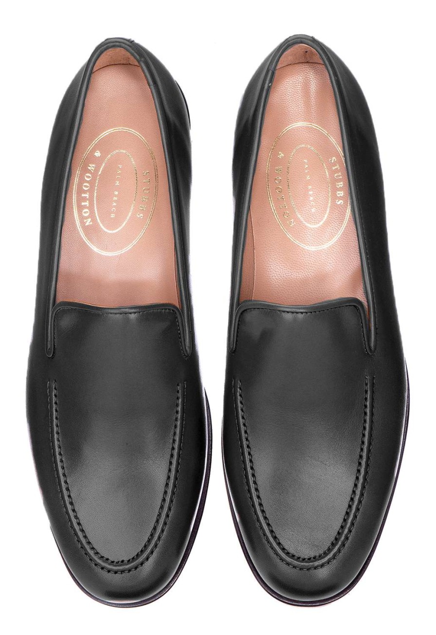 Men * | Free Delivery Venetian Trunk Show Venetian Calf Black