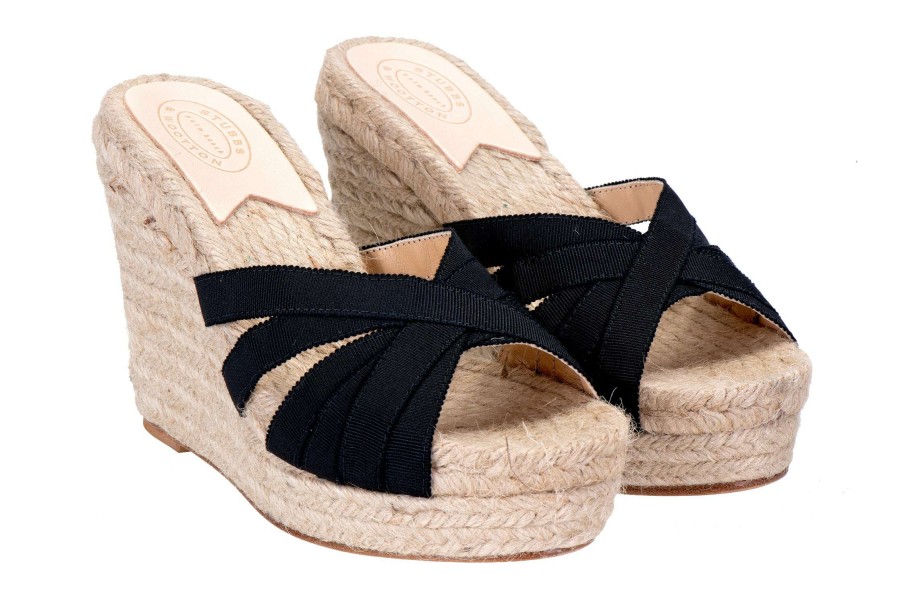 Women * | Cheap Online Women'S Espadrille (Grace) Black