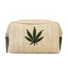 Accessories * | Fashionable Clutch Cannabis Clutch Natural